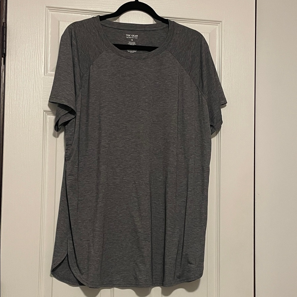 Tek Gear On-the-Go Gear top Size 1X Charcoal